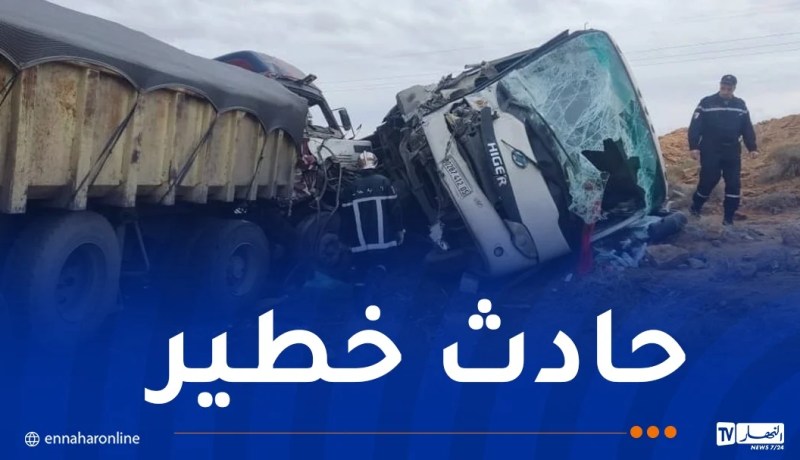 حصيلة أولية.. 7 إصابات في حادث مرور بباتنة