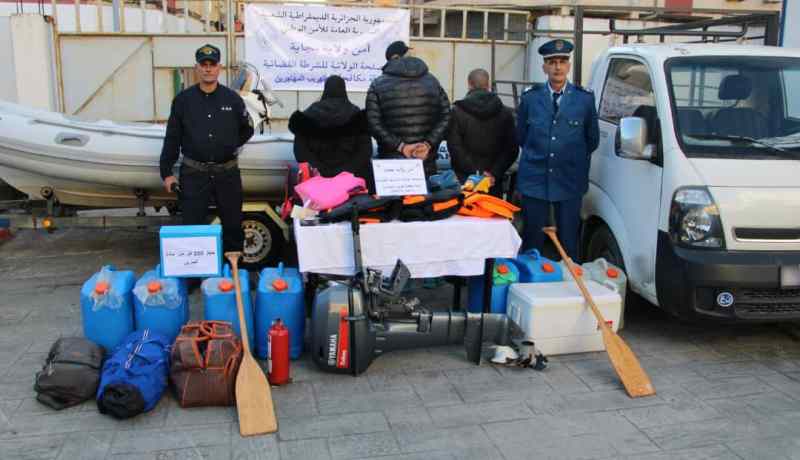 بجاية: إحباط محاولة “حرقة” لعائلة كاملة