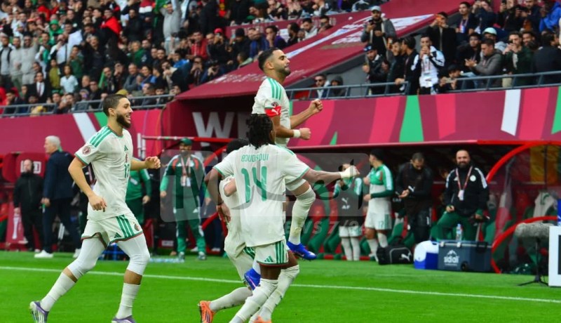 محرز يصبح الهداف التاريخي لـ“الخضر” في كأس إفريقيا