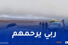 وفاة 3 أشخاص وإصابة ثلاثة آخرين في حادث بالجلفة