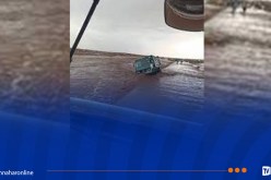 الحماية المدنية: إنقاذ 3 أشخاص كانوا عالقين داخل شاحنة 