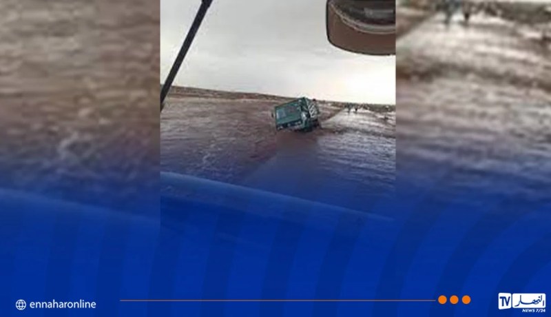 الحماية المدنية: إنقاذ 3 أشخاص كانوا عالقين داخل شاحنة 