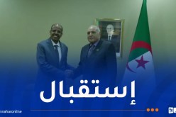 عطاف يستقبل رئيس مفوضية الاتحاد الإفريقي