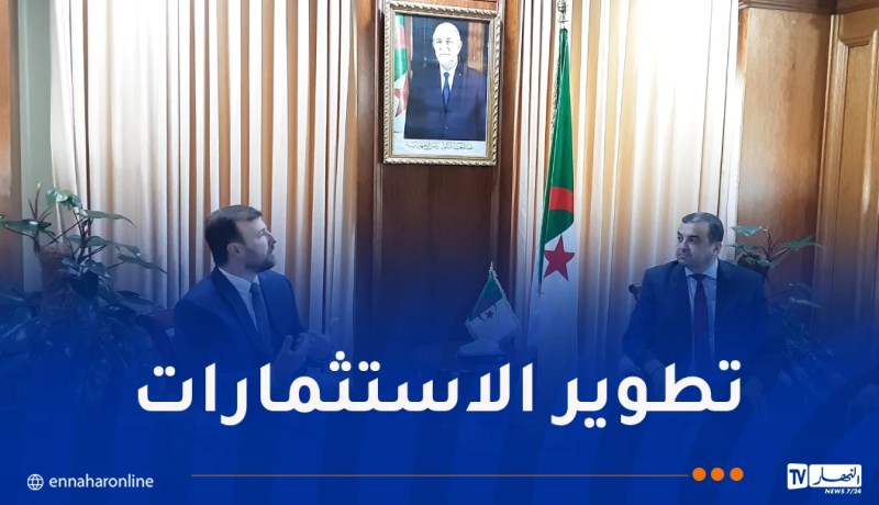 عرقاب يستقبل وفدا عن شركة WEG البرازيلية