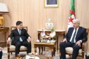 بوغالي يستقبل سفير كوريا لدى الجزائر