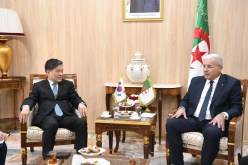 بوغالي يستقبل سفير كوريا لدى الجزائر