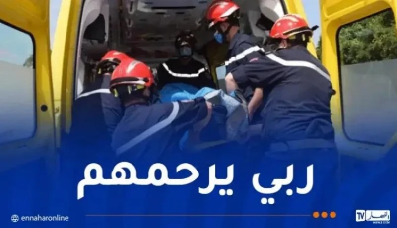 قتيلان في حادث انقلاب سيارة بتبسة