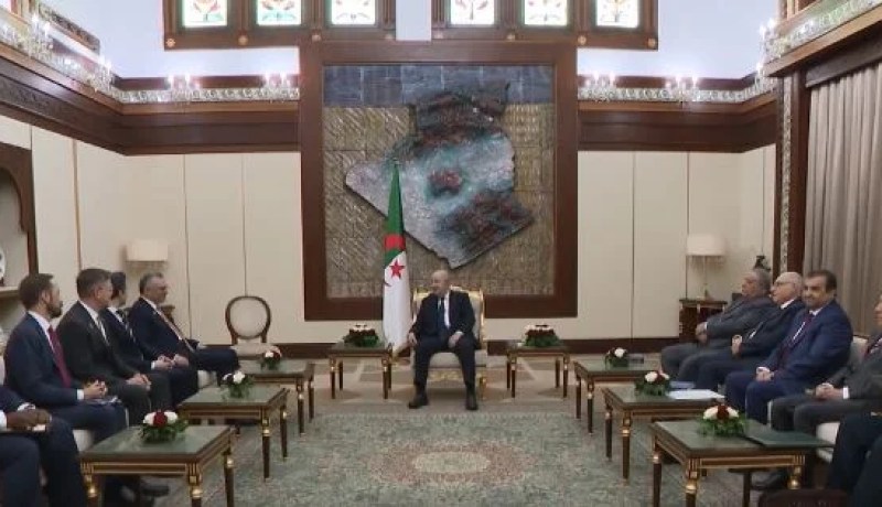 الرئيس تبون يستقبل المستشار الرفيع للرئيس الأمريكي مسعد بولس والوفد المرافق له