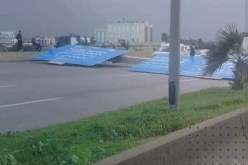 هذه هي مخلفات الرياح بعدة ولايات حتى الساعة السابعة مساءً