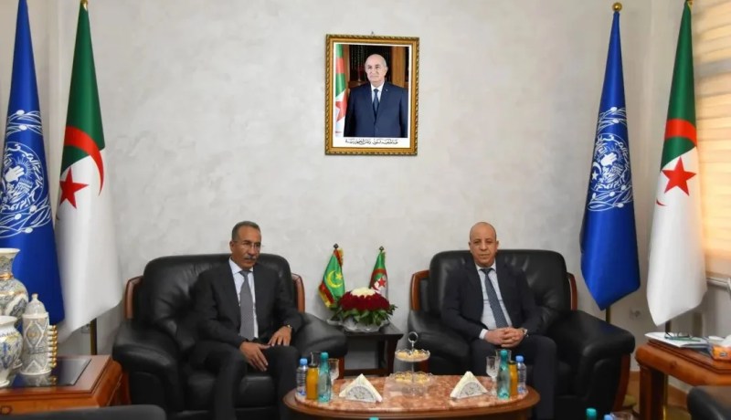 بداوي يستقبل وفدا شرطيا رفيع المستوى من جمهورية موريتانيا