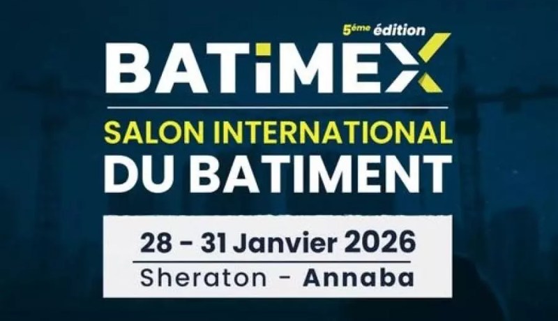 تنظيم الطبعة الخامسة للصالون الدولي للبناء بداية من 28 جانفي