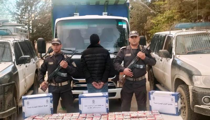 تبسة.. توقيف شخص وحجز قرابة 14 ألف قرص مهلوس