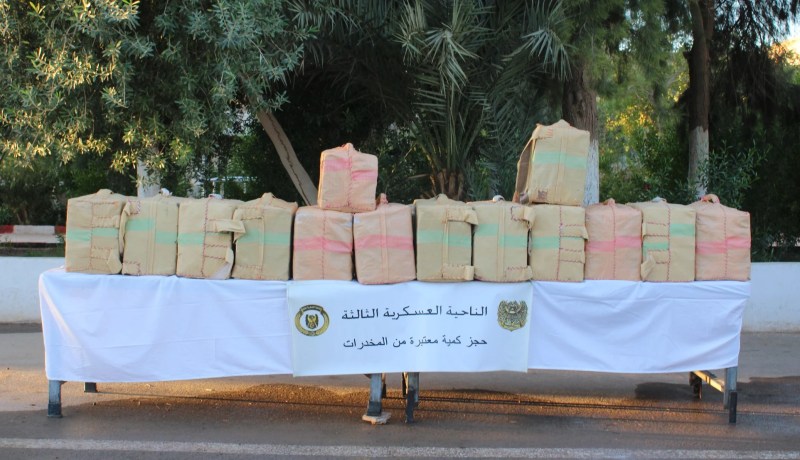 توقيف 40 تاجر مخدرات وإحباط إدخال 3 قناطير من “الكيف”