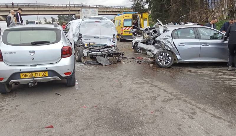 6 ضحايا في حادث مرور بالبليدة