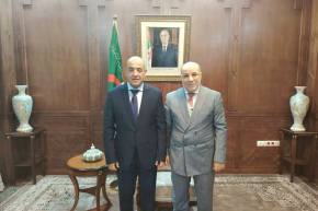 بلمهدي يستقبل قنصل الجزائر لدى السعودية