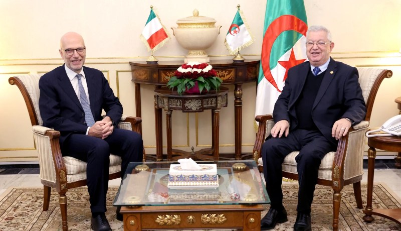 ناصري يستقبل السفير الإيطالي ويؤكد متانة الشراكة الجزائرية – الإيطالية