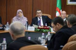 سعيود يعرض مشروع قانون تنظيم الأحزاب السياسية على لجنة الشؤون القانونية بالمجلس الشعبي الوطني