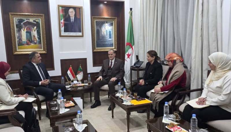 الجزائر ومصر يبحثان تعزيز التعاون في مجالات ترقية المبادلات التجارية