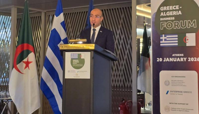 شايب يدعو لتفعيل مجلس الأعمال الجزائري-اليوناني