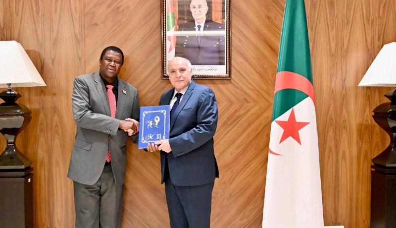 عطاف يستقبل سفير مملكة إسواتيني الجديد لدى الجزائر