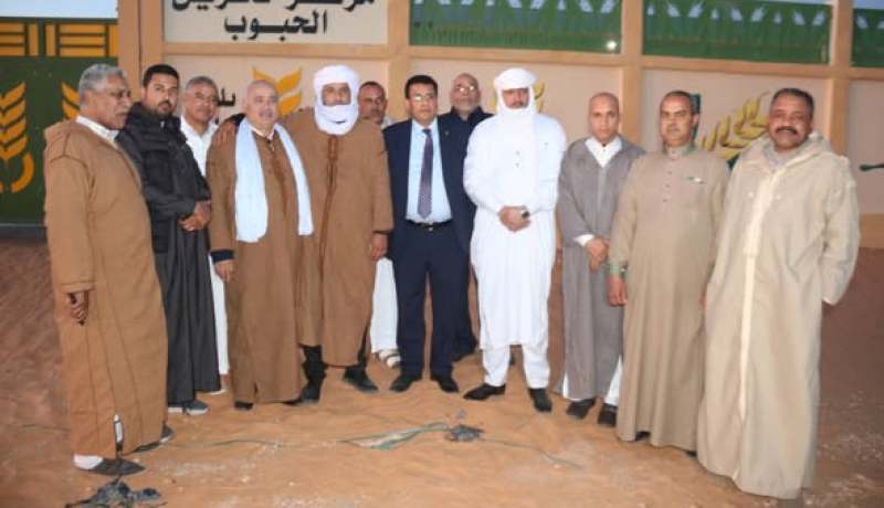 بوطبيق يقف على جاهزية مخزن حبوب استراتيجي بـالمنيعة