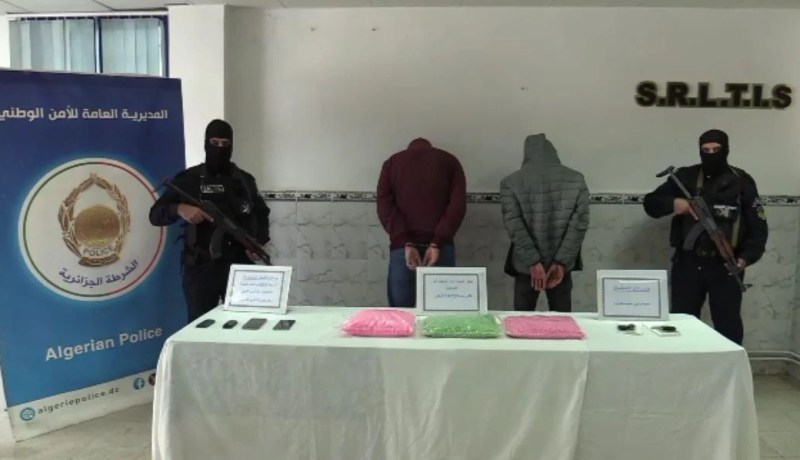 عنابة.. توقيف شخصين وحجز قرابة 15 ألف قرص إكستازي