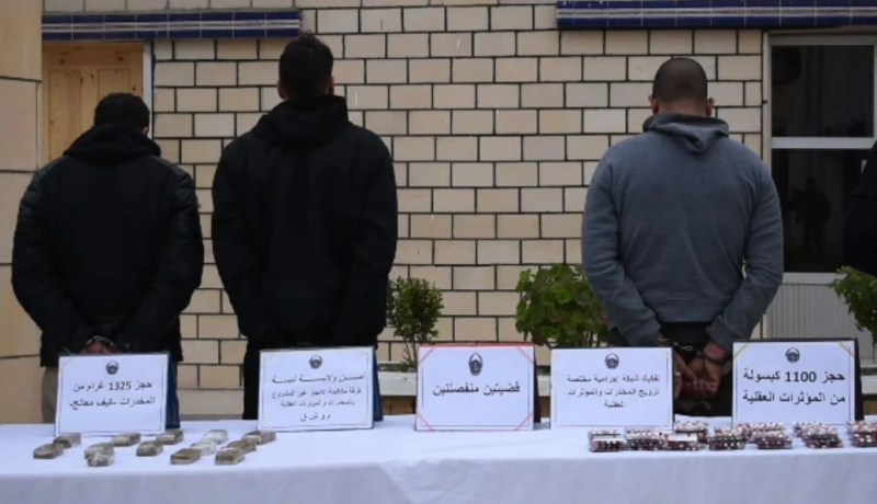 تبسة.. ​توقيف 3 أشخاص وحجز كمية معتبرة من المخدرات والمهلوسات 
