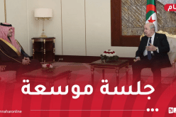 رئيس الجمهورية يعقد جلسة موسعة مع الأمير عبد العزيز بن سعود