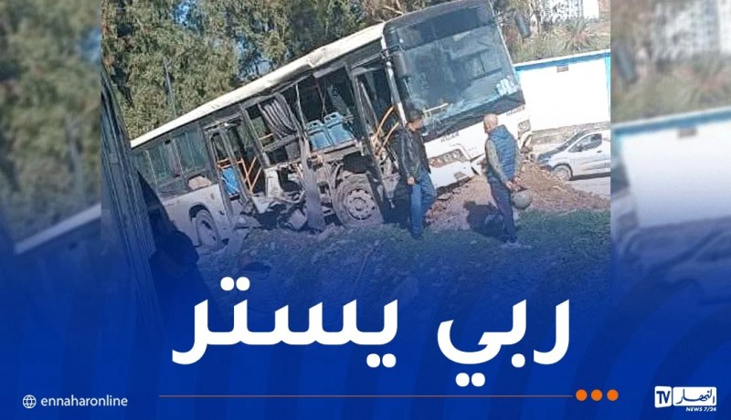 جريحان إثر اصطدام بين قطار و حافلة و سيارة بالبوني في عنابة