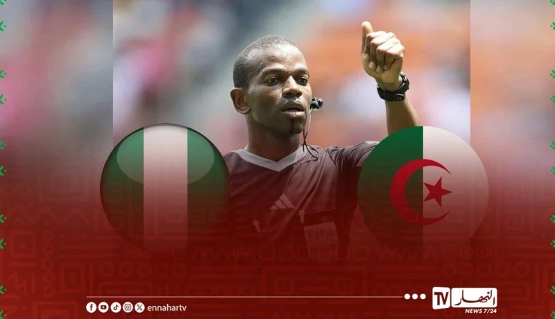 السينغالي عيسى ساي حكما لمباراة المنتخب الوطني ونيجيريا