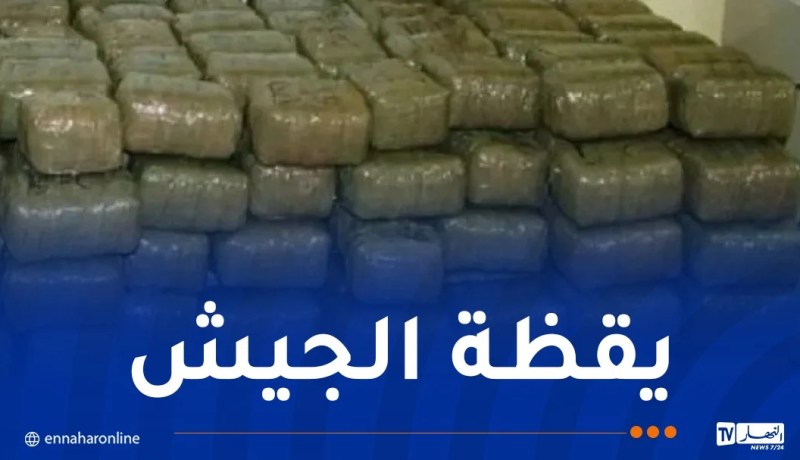 إسترجاع 447 كلغ من الكيف المعالج في عمليات متفرقة ببشار