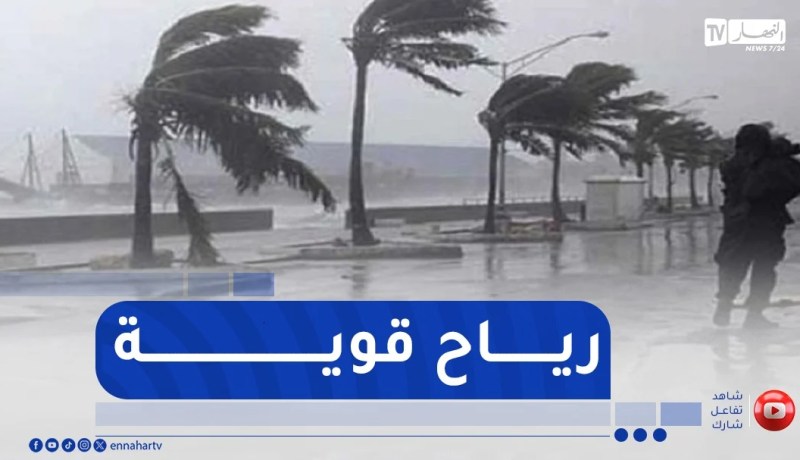 إستمرار هبوب رياح قوية على هذه المناطق .. التفاصيل