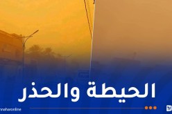 غرداية: عاصفة رملية قوية تضرب القرارة
