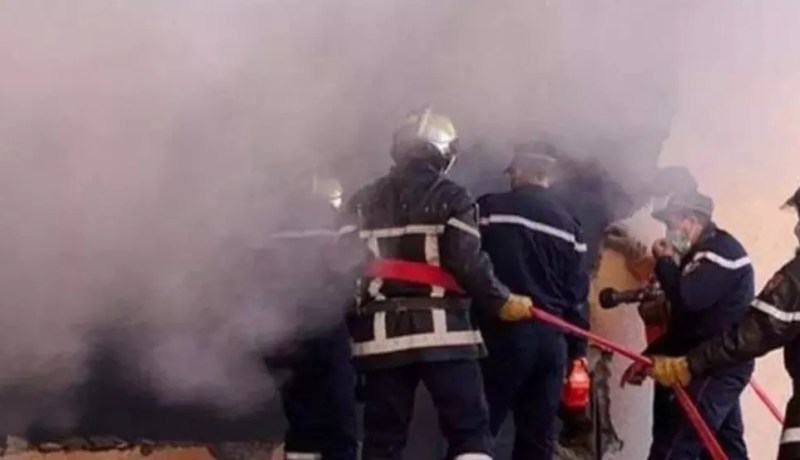 خنشلة.. إصابة 5 أشخاص في حريق شقة ببابار