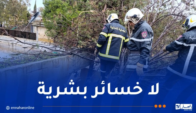 هذه مخلفات الرياح القوية والأمطار عبر الولايات