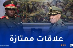 الفريق مصطفى سماعلي يستقبل رئيس أركان القوات البرية الموزمبيقية