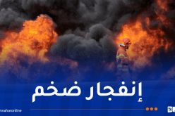 تمرين محاكاة لكارثة وقوع انفجار بمركب بترولي بأرزيو