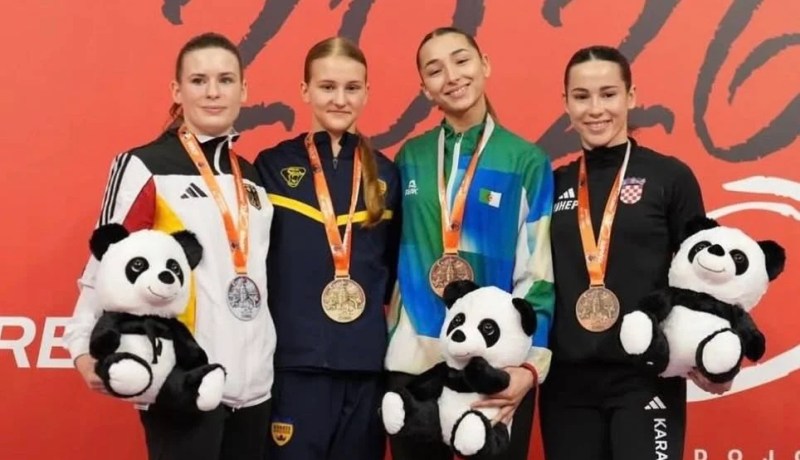 سيليا ويكان تحرز الميدالية البرونزية في الدوري العالمي الممتاز للكراتي