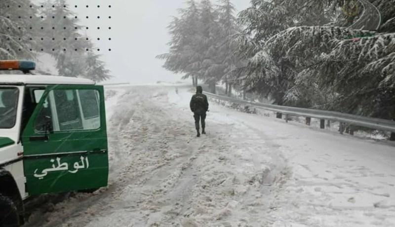 هذه الطرقات مقطوعة بسبب الثلوج