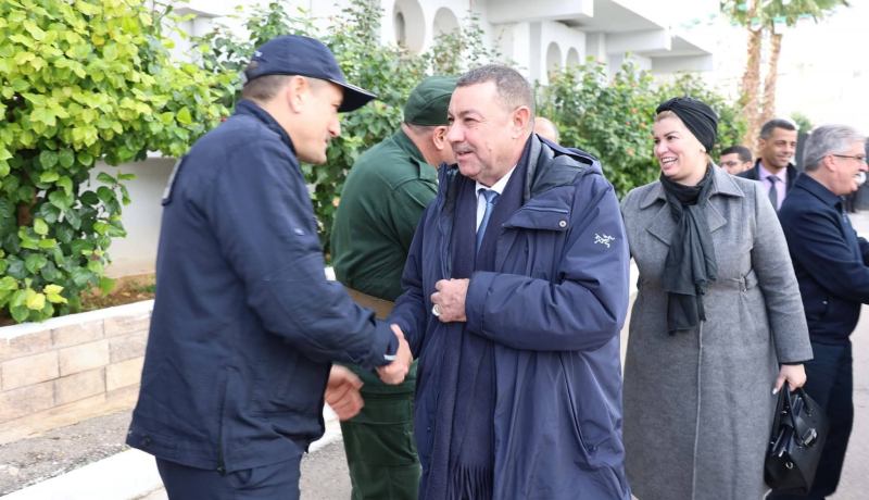 وزير الداخلية يحل بغليزان للوقوف على مدى التكفل بآثار التقلبات الجوية