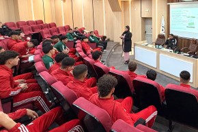 شبان المنتخب الوطني U20 في دورة تحسيسية ضد المنشطات