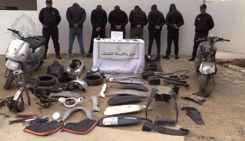 الشلف.. تفكيك شبكة مختصة في سرقة الدراجات النارية