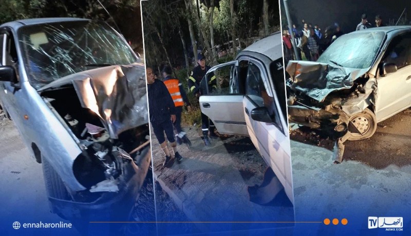 البليدة.. قتيل و3 جرحى في اصطدام بين سيارتين بمفتاح 