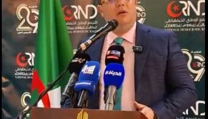 بودن: “الأرندي” حزب الجزائر.. وملتزم بعدم تكرار أخطاء الماضي