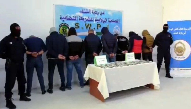 الشلف.. توقيف 10 أشخاص ضمن شبكة إجرامية وحجز أزيد من 1 مليار سنتيم