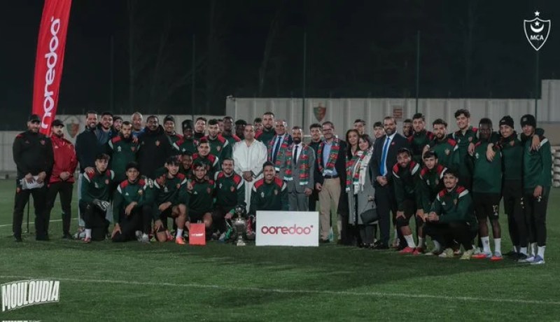 بالفيديو.. الرئيس التنفيذي لشركة “أوريدو” يزور مولودية الجزائر