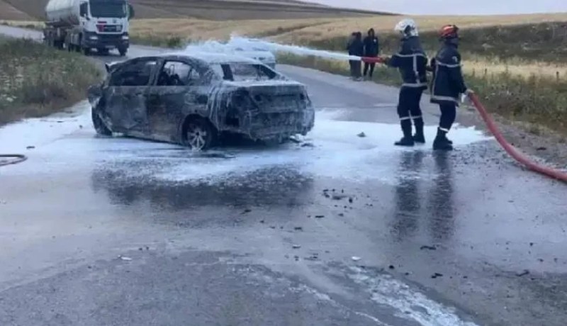 المدية.. إصابة شخص في حريق سيارة بقصر البخاري