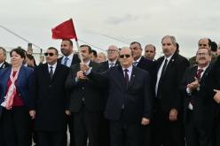 الوزير الأول يشرف على وصول وتفريغ أولى شحنات خام الحديد المستخرجة من منجم غارا جبيلات