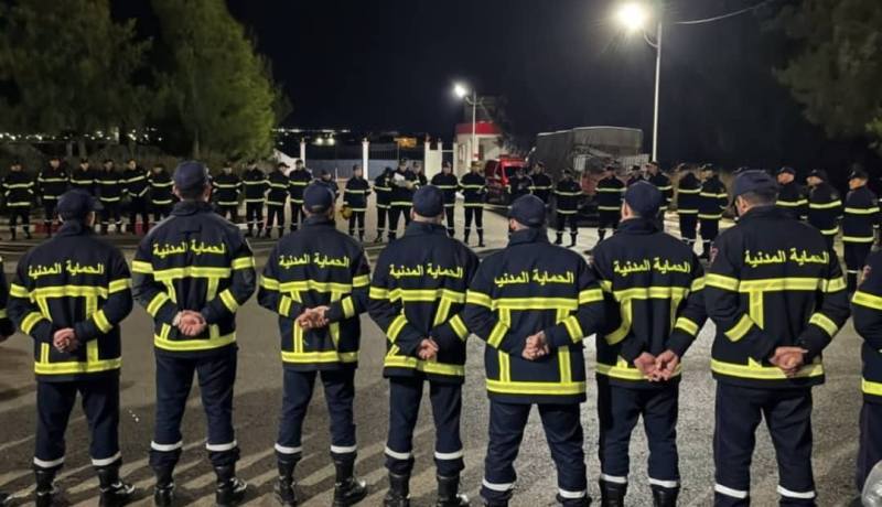 الحماية المدنية: خروج الفرق المشاركة في المناورة الكبرى بالبويرة