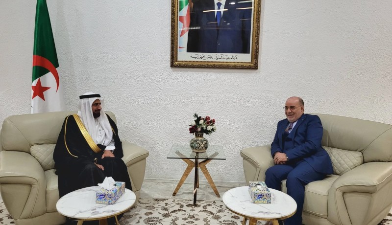 بلمهدي يستقبل وزير الحج والعمرة السعودي